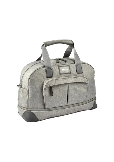 Beaba Amsterdam Değiştirme Çantası Heather Grey, Dayanıklı Pu Kumaş, Şık Ve Fonksiyonel Gri