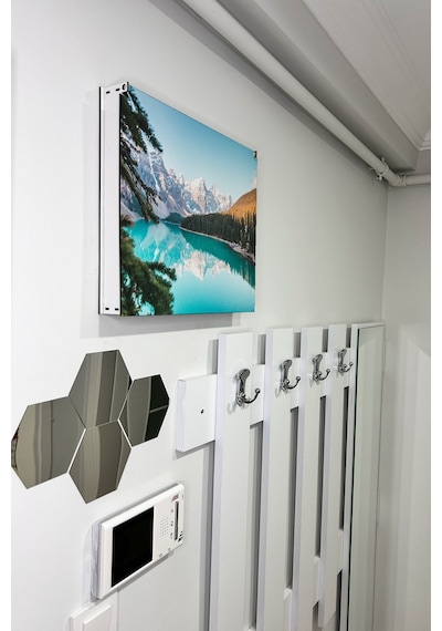 No77decor Sigorta Saklama Kutusu Aynı Zamanda Alp Manzaralı Tablo