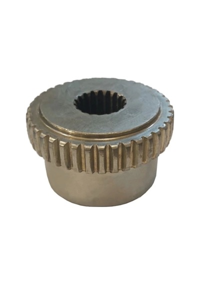 Frezeli İşlenmiş Dişli Kaplin Metali Dk 60 Z8 - Ø36.1mm