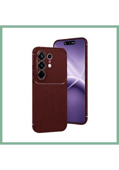 Bşkvirgo Tecno Camon 50 Pro 5g Uyumlu Auto Focus Karbon Kapak - Bordo Bsk2026