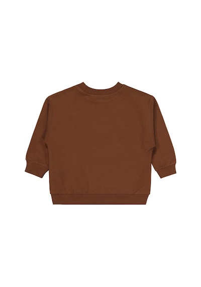 Civil Boys Cvl Team Etiketli 2-5 Yaş Sweatshirt Koyu Kahve