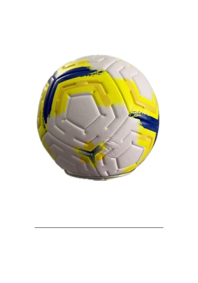 Techcg 4 Astarlı Sert Zemin Futbol Topu Halı Saha Topu Maç Topu Kırmızı, Jookhll-3
