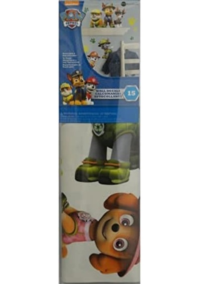 Rmk3611gm Paw Patrol Orman Soyma Ve Yapıştır Dev Duvar Çıkartmaları