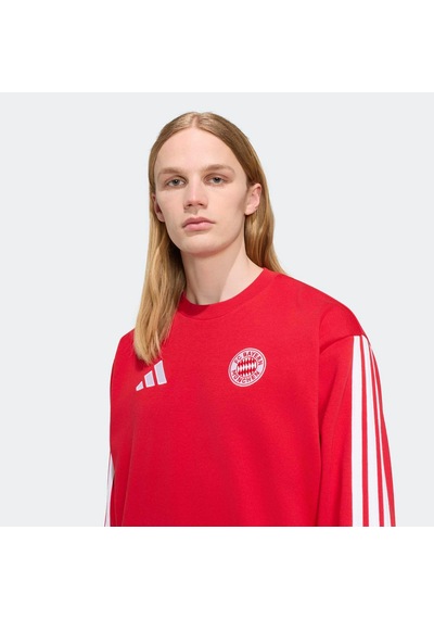 Adidas Fc Bayern Münih Dna Erkek Kırmızı Sweatshirt Kg2567