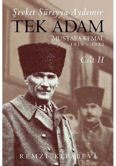 Tek Adam Cilt 2 - Büyük Boy - Şevket Süreyya Aydemir - Remzi Kitabevi