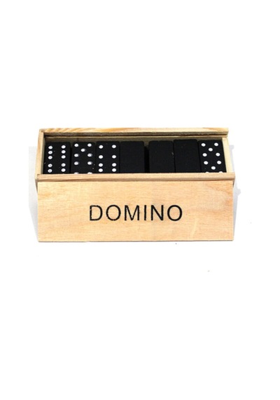 Focus Domino Ahşap Kutulu 28 Taşlı