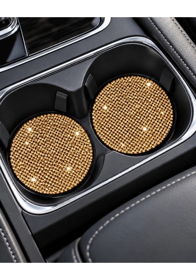 2 Lı Bardaklık Gold Kristal Taşlı Bardaklık 69mm 1 Adet