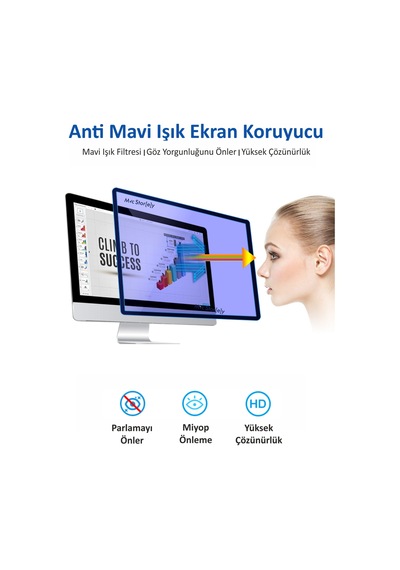 Apple Uyumlu MacBook Air Pro 13" A1706-08 A1989 2159 A1932 ANB Ekran Koruyucu