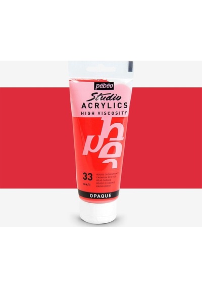 Akrilik Boya Studio 100ml Cadmium Red 33 Cadmium Red 33
