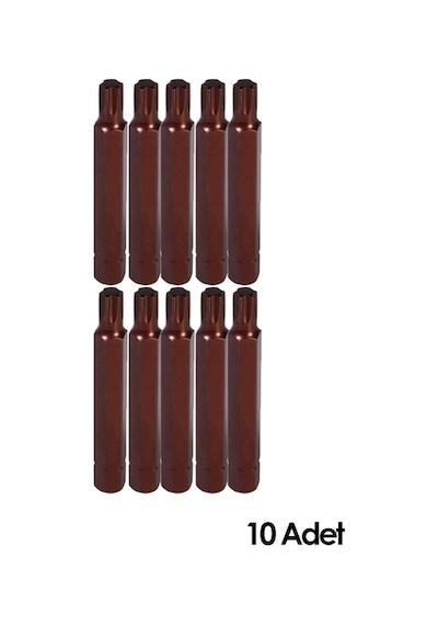 Dorf Tools T30 H10 Bits Uç 75mm 10'lu Paket