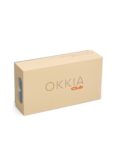 Okkia Club Panarea Mavi Lens Güneş Gözlüğü Şeffaf Füme