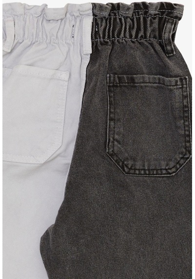 Escabel Kız Çocuk Jean Pantalon Beli Lastikli 5-14 Yaş, Karışık Renk-karışık Renk Çok Renkli Escabel Kız Çocuk Jean Pantalon Beli Lastikli 5-14 Yaş, Karışık Renk-karışık Renk Çok Renkli