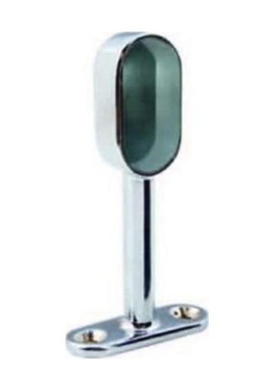 Ayaklı Flanş Oval Kapalı Krom 15X29
