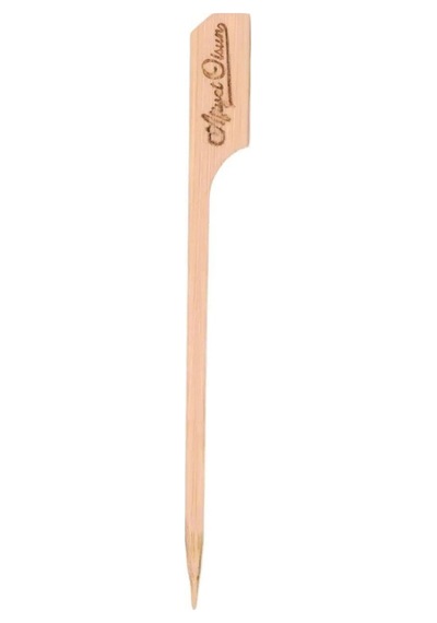 Yassı Çöp Şiş 9 Cm Ahşap Sunum Çubuğu 50 'li Diğer