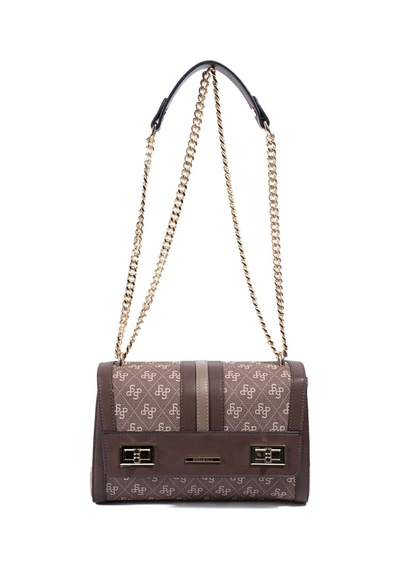 Silver Polo Sp1139 Kadın Çapraz Çanta Monogram Kahve-kahve