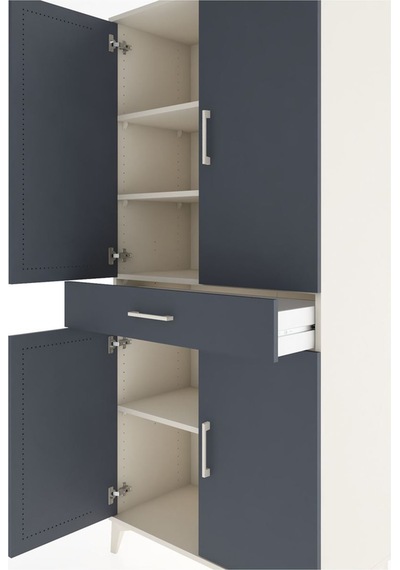 Hyperion Dolap 4 Raflı Tek Çekmeceli 4 Kapaklı 88x44x195 Ayta... Aytaşı