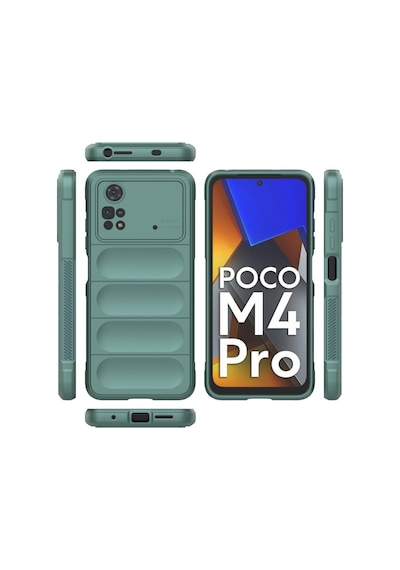 Xiaomi Poco M4 Pro 4g Kılıf Optimum Lens Çerçeveli Silikon Kapak