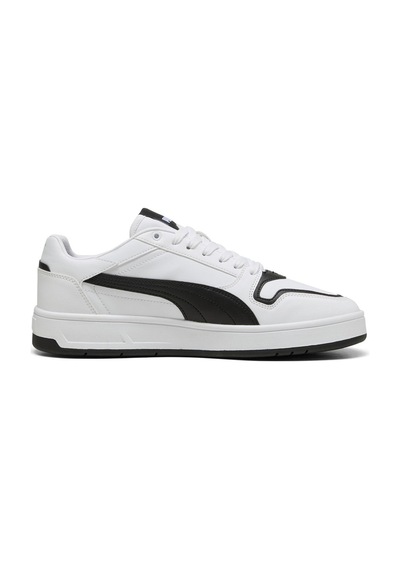 Puma Court Classic Street Beyaz Erkek Sneaker White Black Beyaz - Siyah