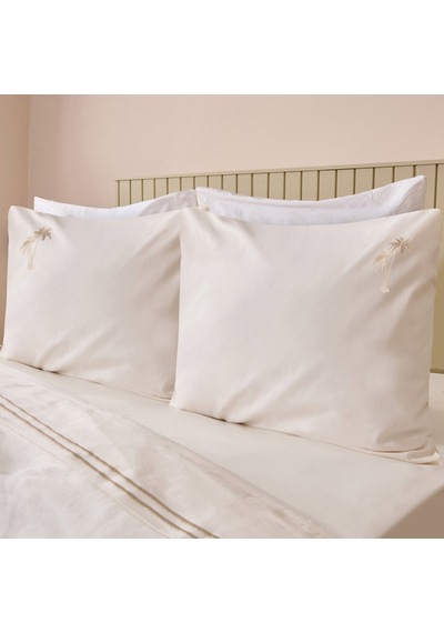 Soft Ravela Çift Kişilik Nevresim Takımı - Krem Renkli