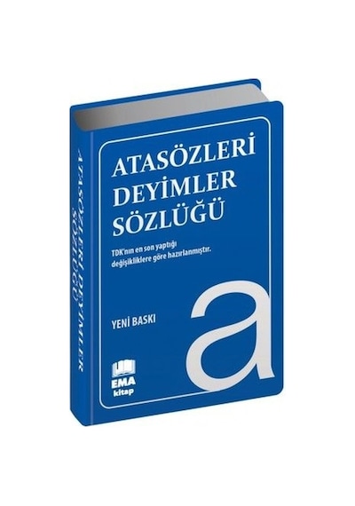 Atasözleri Deyimler Sözlüğü - Biala Kapak A'dan Z'ye TDK Uyumlu- Ema Kitap
