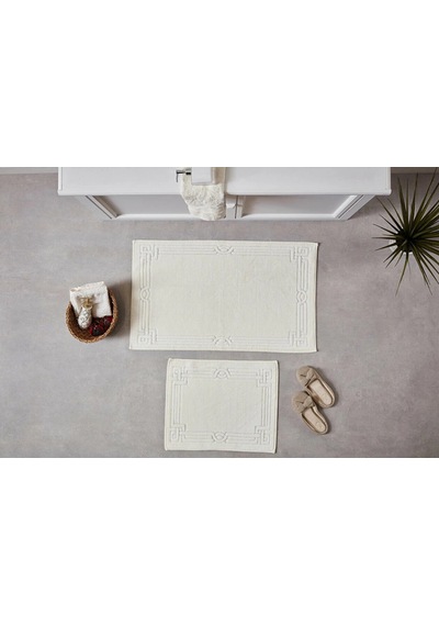 Doqu Banyo Paspası Harmo Krem 60x100 Diğer