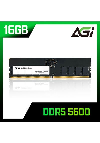 Agı 16gb Ddr5 5600mhz 1.1v Cl46 Pc Ram Bellek Agı560016ud238-st