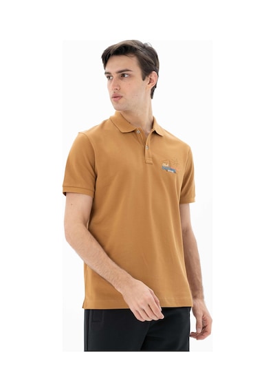 AR-MA Arma Erkek Regular Fit Polo Yaka Tişört Y25374351901 Kahverengi