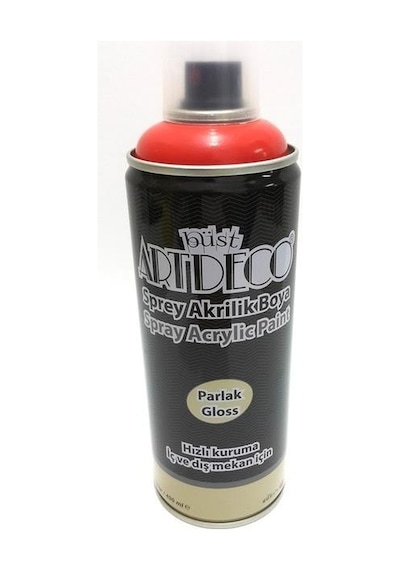 Artdeco Sprey Akrilik Boya 400 Ml Scarlet 330
