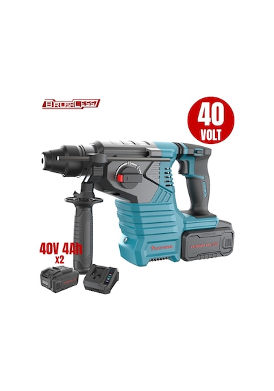 Kömürsüz Akülü Kırıcı Delici Li-ion 40v - K-catpower4425set-net