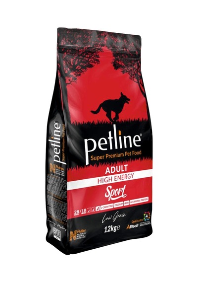 Petline High Energy Kuzu Etli Yetişkin Köpek Maması 12 KG