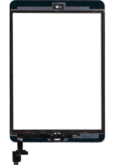 Apple Uyumlu iPad 'E Mini A1490 için 7.9 Inç Beyaz Dokunmatik Butonlu
