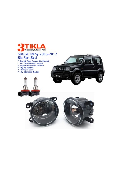 Suzuki Jimny 2011 Sis Farı Set Oem: 8200074008