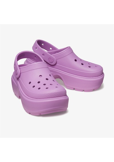 Crocs Stomp Kadın Mor Terlik Düz 209347 Mor