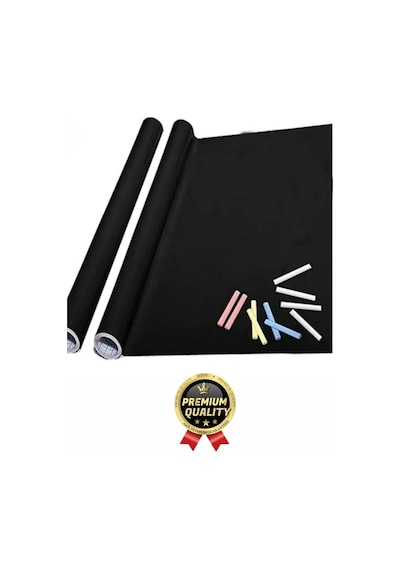 Özel Üretim Öğrenci Yazılabilir Silinebilir Yapışkanlı Büyük Boy Tahta Sticker Blackboard Rulo Pano Çok Renkli