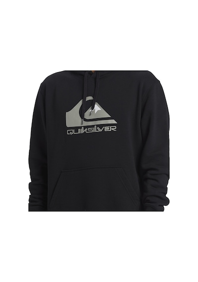 Quiksilver Big Logo Hoodie Erkek Sweatshirt Siyah