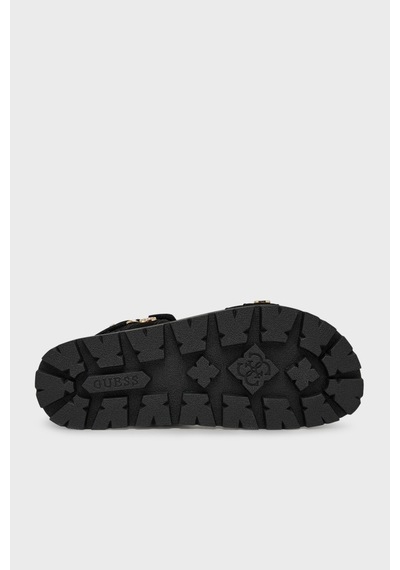 Guess Kadın Sandalet Flpfloesu03-black Siyah