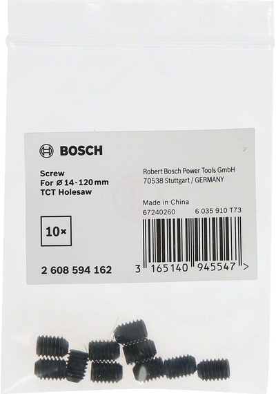 Bosch Tct Elmas Uçlu Panç için Merkezleme Uç Vidası 2608594162