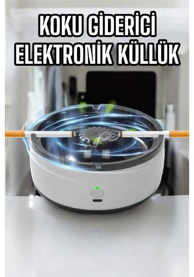 Küllük Duman Giderici Temizlenebilir Elektronik Pilli - 4998