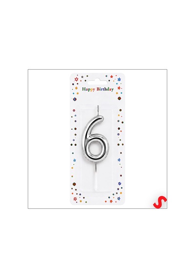 Mum - Rakam - Gümüş - 6