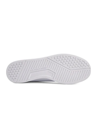 U.s. Polo Assn. Costa 4fx Siyah Erkek Sneaker Beyaz Laci Beyaz Laci