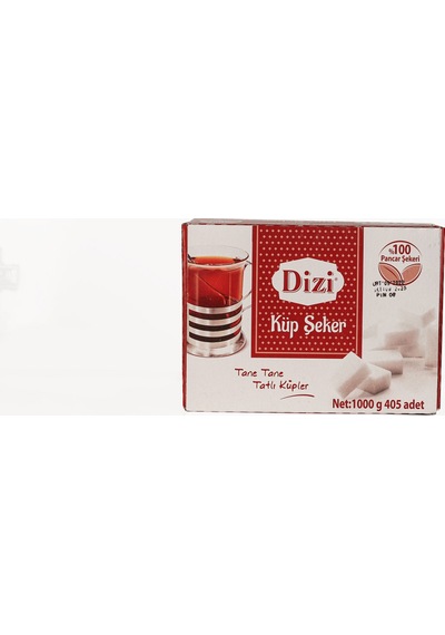 Dizi Küp Şeker 1000gr 20'li Paket