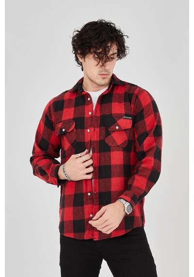 Wear Vexel Erkek Oduncu Gömlek - Kırmızı Çok Renkli
