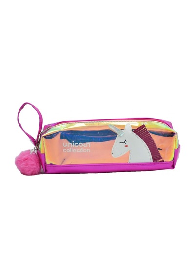 Taros Unicorn Metalik Kalem Kutu Pembe