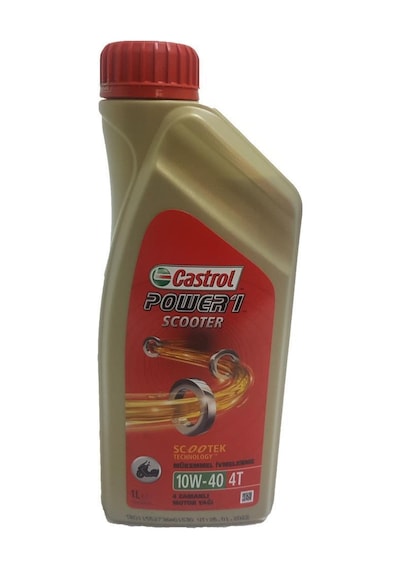 Castrol 4t Power 1 Scooter 10w/40 Motor Yağı 1 Litre