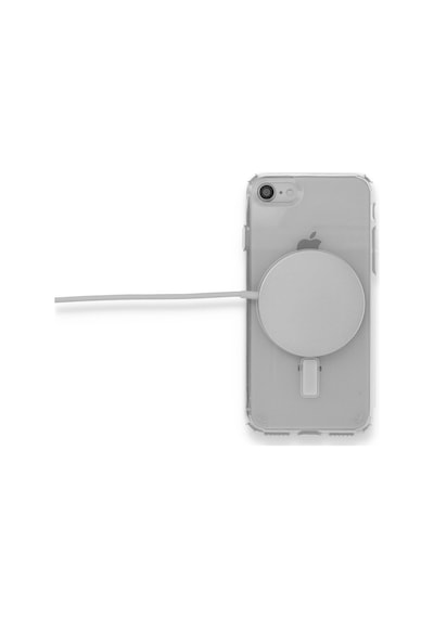 Apple Uyumlu iPhone Se 2020 Se 2022 Kılıf Magsafe Özellikli Darbe Emici Şeffaf