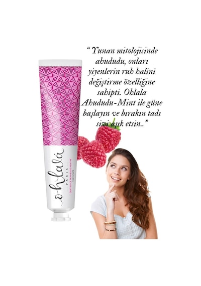 Ohlala Raspberry Mint Ahududu-nane Diş Macunu 75ml
