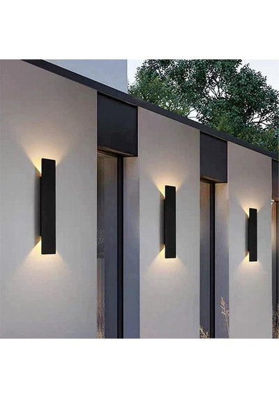 Led Dış Mekan Duvar Lambası Uzun Ip65 Su Geçirmez Duvar Aydınlatması Villa Sundurma Aplik Alüminyum Duvar Lambası İç Mekan/dış Mekan Teras Bahçe Girişi Koridor Siyah Beyaz Işık, 61 Cm Diğer Led Dış Mekan Duvar Lambası Uzun Ip65 Su Geçirmez Duvar Aydınlatması Villa Sundurma Aplik Alüminyum Duvar Lambası İç Mekan/dış Mekan Teras Bahçe Girişi Koridor Siyah Beyaz Işık, 61 Cm Diğer