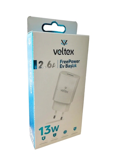13w 2.6a Usb Şarj Başlığı Veltex Vtx-002