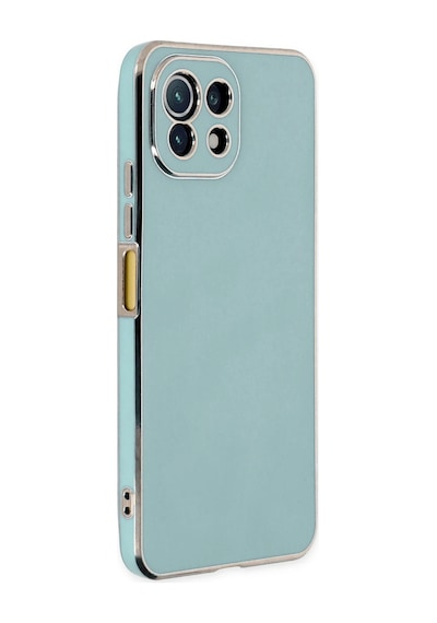 Drnds Newface Xiaomi Mi 11 Lite Kılıf Volet Silikon - Açık Yeşil