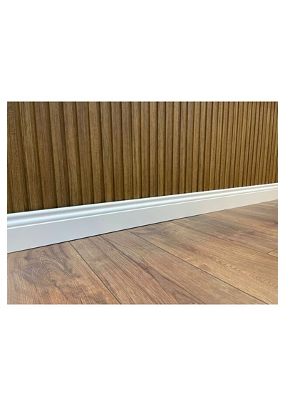 Yalı Serisi Lake Beyaz B Model 12cm Pvc Süpürgelik